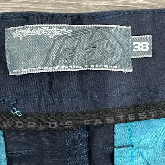NWT Troy Lee Designs Race Team Caliper Chino Pants India Ink Navy 38 - Picture 11 of 16